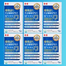 파워골드 프로바이오틱스 17 장용성 캡슐 100억 보장 유산균 6개월분, 단품, 단품