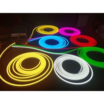 led 네온사인 1cm 컽, 핑크 (6*12mm)/5M/DC12V/1cm컽