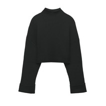 ZARA 리브드 니트 크롭 스웨터 3519212