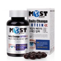 모스트 데일리 체인지 루테인 알파 500mg * 180캡슐 / 눈영영제, 단품