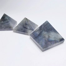 천연 래브라도라이트 천연 원석 피라미드 약3.5cm3.8cm(약40g 에서 45g)