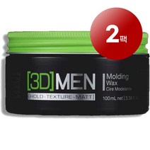 Schwarzkopf 슈바츠코프 모발 두피관리 프로페셔날 3D 맨 몰딩 헤어 왁스 100ml 1팩, 2팩