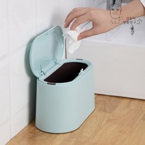 원터치 화장대 쓰레기통 책상 휴지통 인테리어 테이블, 핑크