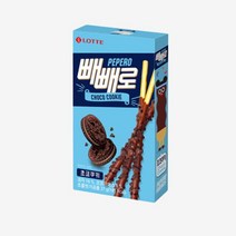 칠성 사무실간식 탕비실간식 롯데 초코쿠키 빼빼로 한박스 과자세트 간식추천 37G 40개, 4세트
