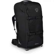 오스프리 파포인트 65 바퀴 달린 여행용 백팩 멀티 OS, 블랙