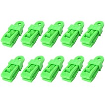 10pcs 텐트 캐노피 클립 클램프 방수포 야외 캠프 하이킹 키트 천막 캔버스 앵커 그리퍼 스냅 조 그립 캐러밴 트랩 조임 도구, 초록, 협력사