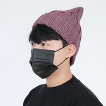 팸드님 니트 골지 겨울 비니 꽈배기 모자