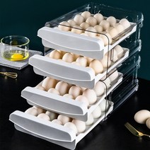 일상쏙 2단 계란트레이 계란보관함 에그 케이스, 투명 2P