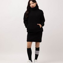 여성골프웨어 코디 팝콘 후리스 골프복 세트
