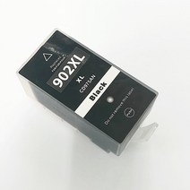 HP902 잉크 대용량 호환 카트리지 HP6958 6950 6960 6962 6970 6978, 검정XL 대용량 카트리지, 1개