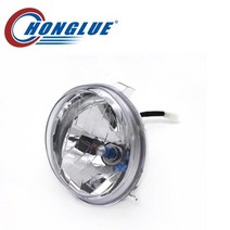 레트로클래식전조등 레트로헤드라이트 튜닝 yamaha bws125 용 오토바이 헤드 라이트 헤드 램프 어셈블리 헤드 라이트 전면 안개등, 전조등