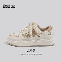 Plttyul bear 스키화 남 봄 쿠셔닝 런닝화 학생 남자화