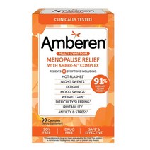 앰버런 메노파우즈 메노포즈 메노포스 릴리프 90캡슐 Amberen Menopause Relief