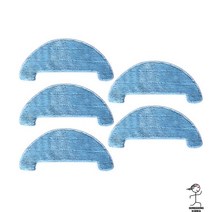 단후이 NR15 로봇청소기 / Danhui 로봇 진공 교체 예비 부품 메인 브러시 사이드 Hepa 필터 걸레, Set B