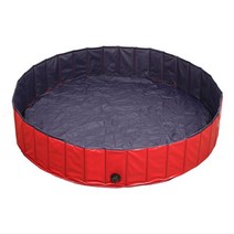 접이식애견욕조/강아지욕조 애견풀장, 중형(80x20)_블루