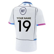 풋볼 럭비공 헤드커버 미식축구공 킥런볼 럭비보호대 스코틀랜드 반바지 2022 홈 어웨이 럭비 저지 바지 셔츠 유니폼, [06] XXXL, [04] away custom