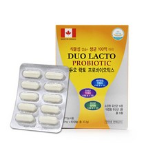 듀오락토 유산균 60C 120C+무료배송, 1병