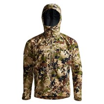 SITKA Gear 남성용 듀 포인트 방수 경량 사냥 재킷 옵티페이드 오픈 컨트리.