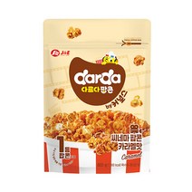 다르다 팝콘 카라멜맛 400g 대용량, 1개
