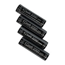 18650 리튬이온 충전지 배터리 과충 과방전 보호회로형 4.2V 2000mAh