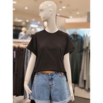 [비지트인뉴욕] 롤업 반팔 티셔츠VZ7ST50