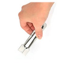 국내산 업소용 미니 작은 반찬 스텐 집게 10.5cm, 1개