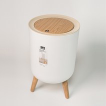 [감성풍만] 인테리어 휴지통 원터치 가정용 화장실 주방 쓰레기통