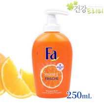 FA 항균 핸드워시 오렌지향 250ml 손세정제