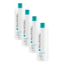 폴미첼 인스턴트 모이스쳐 샴푸 하이드레이트 드라이 헤어 1L Paul Mitchell Instant Moisture Shampoo, 4개