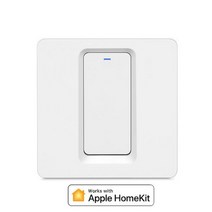 누워서불끄기 와이파이 스마트 버튼 라이트 벽 스위치 중립 필요 EU UK 86x86mm 애플 홈킷과 연동, 01 1 Gang