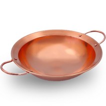 중식화구 중화렌지 두꺼운 순수 구리 주식 냄비 고전적인 중국 뜨거운 가스 버너 석탄 스토브 알코올 보일, 01 Gold_04 30cm Dia, 1개