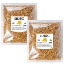 메리골드 꽃잎차 250g 2팩, 메리골드꽃잎차 250g 2팩, 상세설명 참조