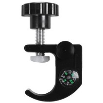 나침반이 있는 GNSS GPS 폴 클램프는 크기 24mm - 40mm 홀더 마운트 지원을 대체합니다., 1개
