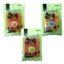 구강면역도움 국내산 강쥐 명품한우껌 3개 칭찬 이빨, 한우와소간