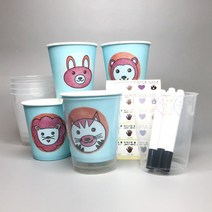 색깔이 변하는 신기한 종이컵 만들기(펜타입)