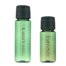 플라스틱 물컵 휴대용컵 물병 플라스틱컵 여름물병, 녹색, 350Ml