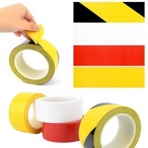 안전라인테이프 안전표시테이프 바닥테이프 주차라인테이프, 노랑