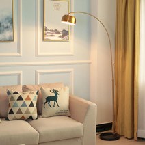 활장스탠드 거실장스탠드 LED 골드 장스탠드, A타입