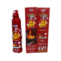 한국소방 미니소방관 차량용 소화기, 3개, 345ml