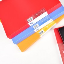 고급 클리어파일 리포트 교재자료 학교 학원 안내팜플렛 보험증권, 레드