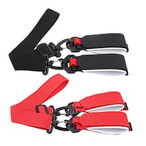 스노우 웨이크 보드 데크 세트 2pcs 조정 가능한 어깨 끈 바인딩 스트랩 조정 가능한 어깨 끈 나일론 스케이트 고정 스트랩