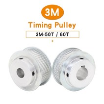 모터풀리 3m 50t60t 휠 보어 6810121415161720mm 합금 이빨 피치 3 0mm 너비 15mm 3m 타이밍 벨트, 14x5x2.3mm, 3m60 - 너비 16mm, 1개