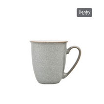 덴비 엘레멘츠 라이트 그레이 커피 비커 머그, 상세 설명 참조, 1개