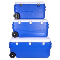 대형 아이스박스 차박 낚시 바퀴달린 상자100L 150L, 150리터