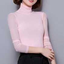 kirahosi 폴라 여성 목폴라 목티 슬림핏 6 AFh320