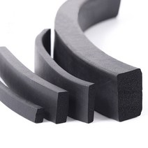 가스켓블랙 EPDM 고무 폼 씰링 스트립 사각 스폰지 개스킷 캐비닛 도어 씰용 3x3mm 4x4 8x8 10x10 12, 19 10x10mm_02 2 Meters