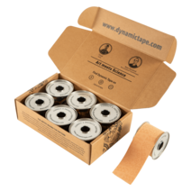 다이나믹 테이프 베이지 타투 5cm (Dynamic Tape Beige - 5cm * 5m )- 1 Roll or 1 Box (6Roll), 1box, 6롤