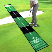 골프 퍼팅매트 퍼팅 연습기 실내 퍼터 연습장 퍼팅기 골프 매트 연습용품, 단품