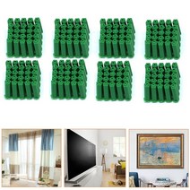 아이볼트 앙카 고리 링 아이너트 스텐 서스 철 M4 M5 M6 M8 M10 M12 M16 100pcs m6 녹색 플라스틱 확장 튜브 벌지 건식 벽체 벽 앵커 고무 플러그 확장, 100개