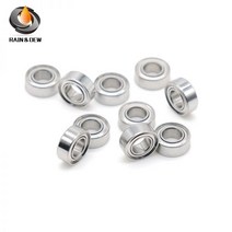 10Pcs SMR74 ABEC-7 4X7X2mm 스테인레스 볼 베어링 625 626 605 606 607 693 694 695 696 697 698 699 683 684 687 6, 31 10Pc S683ZZ 3X7X3